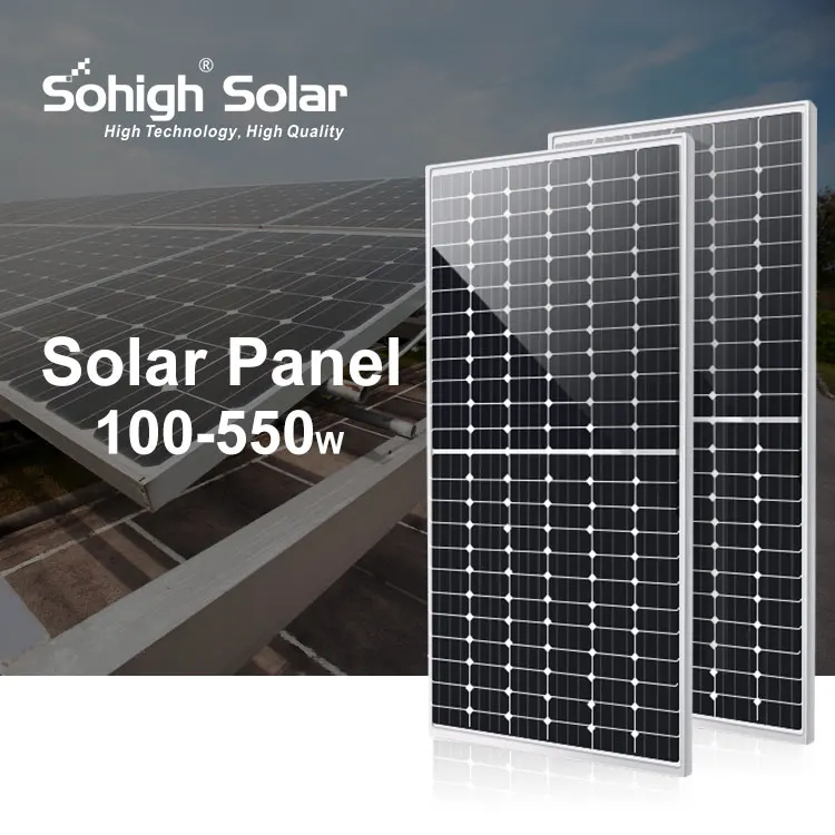 Двусторонние панели солнечных батарей 400 Ватт 450 500 550 600 700 1000 Вт монокристаллического клетки подойдет как для повседневной носки так половина сотовый фотоэлектрические из кремния