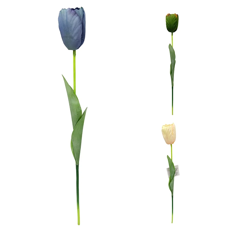 High Quality Tulip 2024 Hot Sale Real Touch Simulation Flower Artificial Tulip For Home Wedding Party Decoration