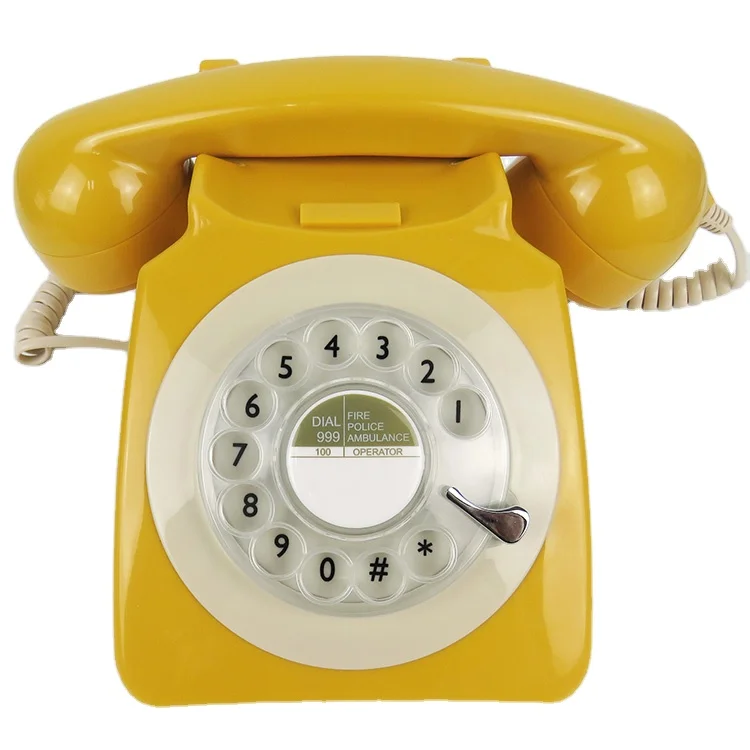 Прямая продажа с завода, Классический проводной настольный телефон, проводной Античный Телефон