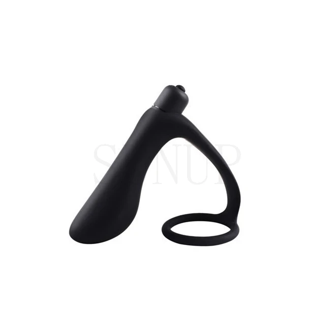 Hot Selling Prostate Massager Waterproof G Point Stimulate Prostate Massager G-Spot Vibrator Prostate Massager With Cock Ring