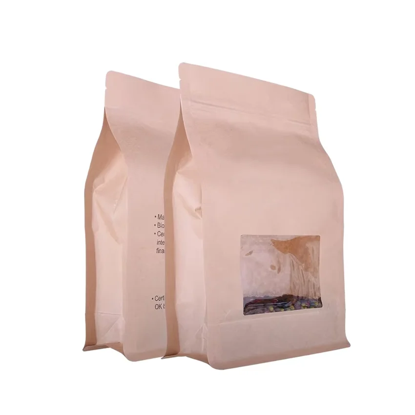 Custom Design Aluminum Foil Matt Black Coffee Beans Packaging Tin Tie Square Bottom Coffee Bags With Degassing Valve