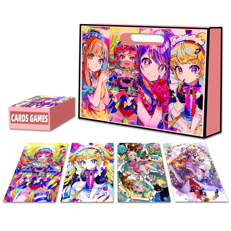 China factory offers customized game cards featuring anime characters series with high definition printing and flash technology