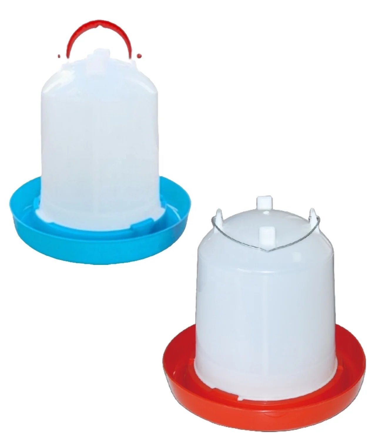 New Arrivals Large Capacity Portable Plastic Chicken Automatic Poultry Waterer Bucket For Chickens Ducks Geese Retail Farms