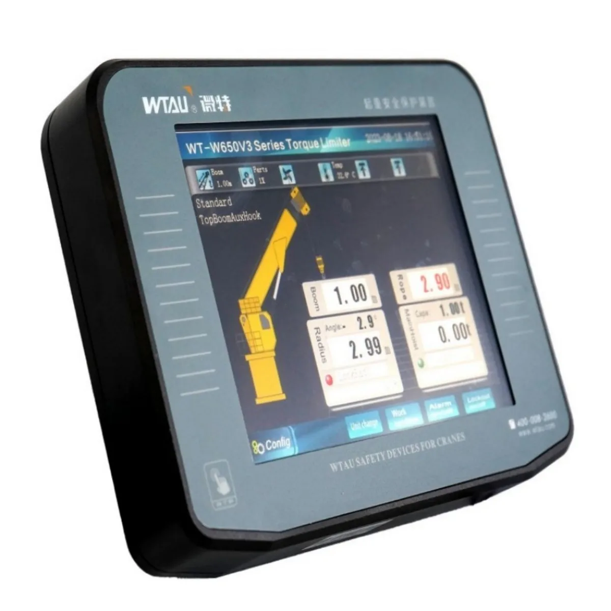 Load Moment Indicator Offshore vessel Crane LMI Touch Screen Control System for Pedestal crane LSI