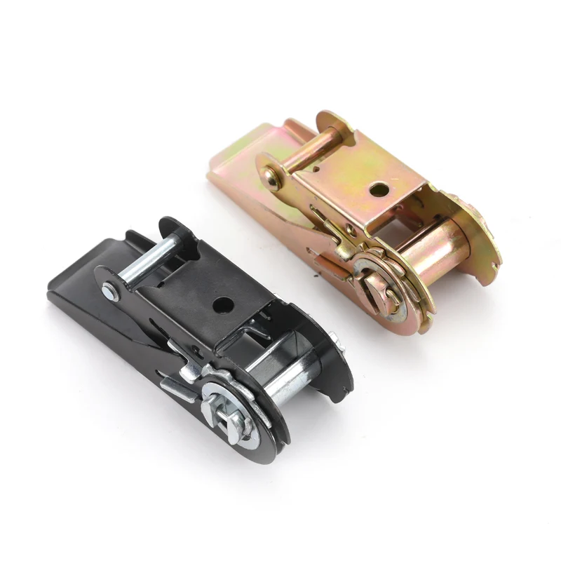 OEM 1Inch 25Mm 5T Steel Rubber Handle Ratchet Buckle For Lashing Strap