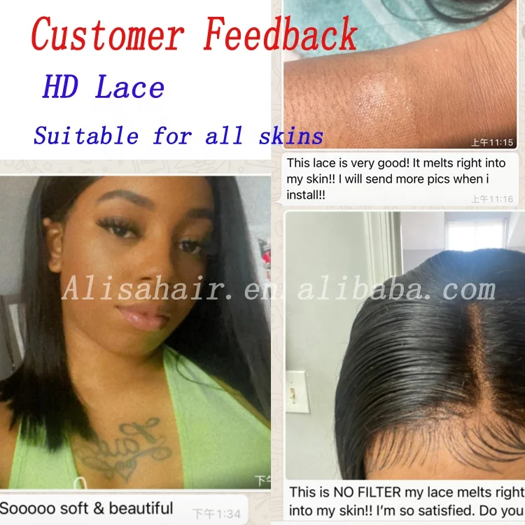 13X4 HD Lace Frontal Indian Hair Pre Plucked Ear to Ear HD Lace Big Closure Brazilian Straight Hair Invisible Lace Frontal