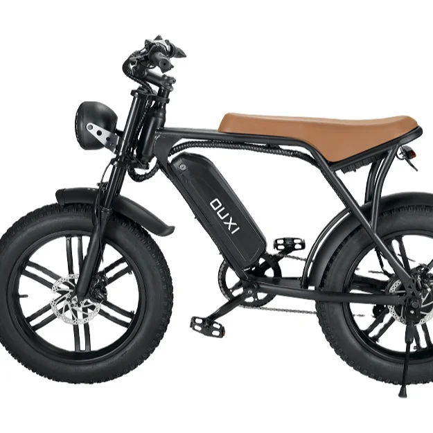 EU warehouse V8 e bikes free shipping long range electric bike v20 inch fat tire delivery Electric Mountain Bicycle/Beach Bike