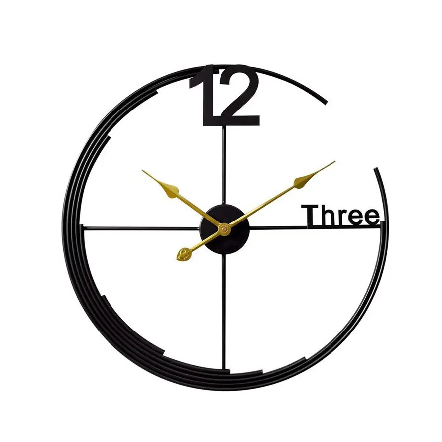 Nordic Luxury Unique Design Metal Buy Wall Decoration Clock Home Decor