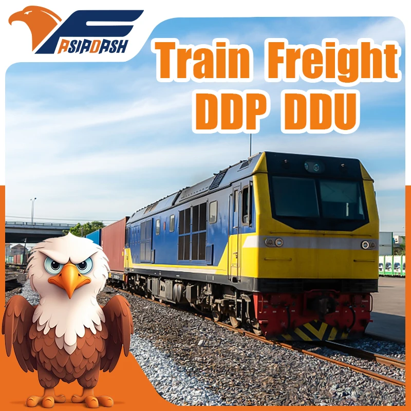 Cheapest Railway Train Freight Forwarder from China to Russia Door To Door Services Railway Truck transportation