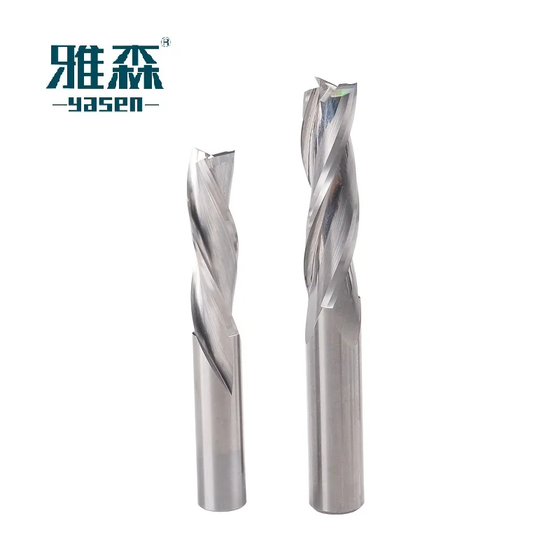 Yasen china supplier type router bits bits tungsten carbide 3 flutes  router bits-up cut  for all woods with factory prices