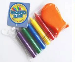 
Bathtub Colorful Crayons 