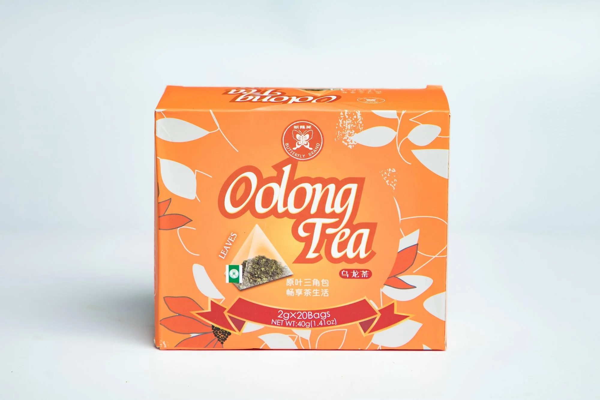 FC28 wholesale factory price negotiable slimming cha triangle Pyramid Oolong teabag 40g FL056 Chinese Oolong Tea bag