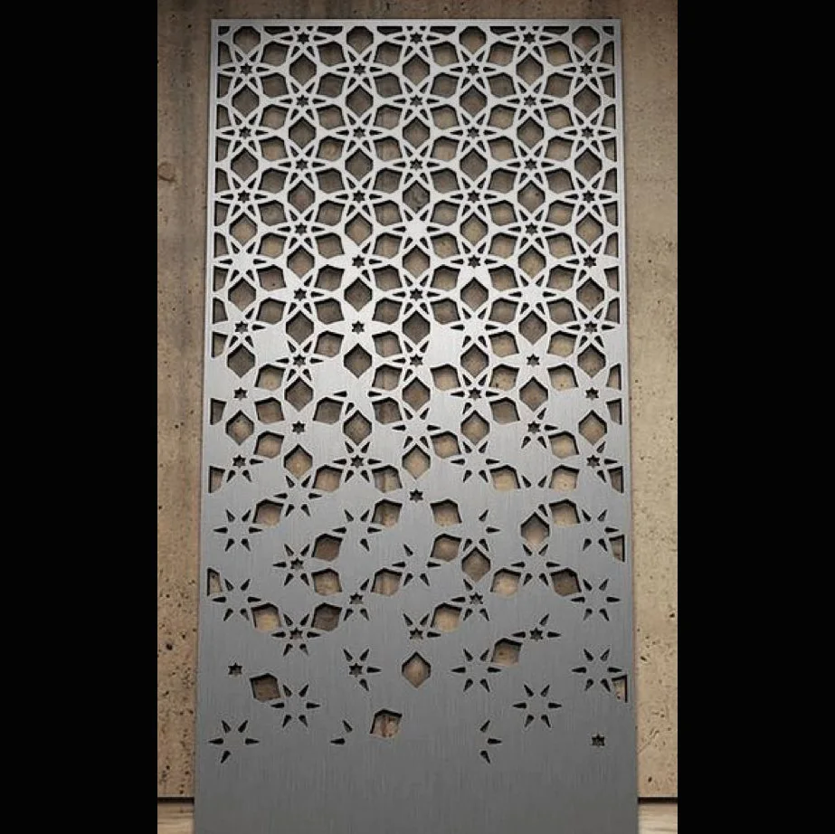 Steel Metal Laser Cut Plate for Home Incense Burner Design Aluminum Stainless Steel Copper Custom Laser