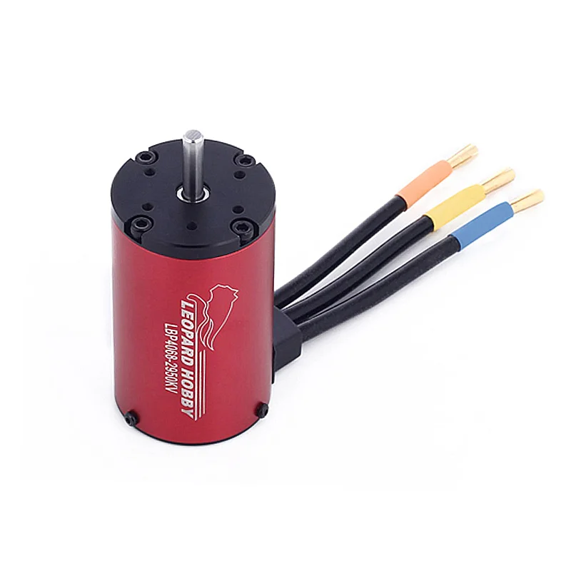 Leopard Hobby LBP4065 LBP4068 brushless inrunner 4065 1400KV 1800KV 4-pole sensorless motor for RC car boat
