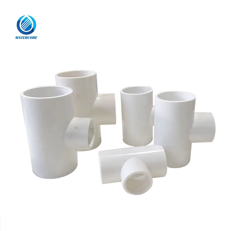 Factory Wholesale AS/NZS1477 Australia Standard PVC Pipe and Fittings Plastic PVC UPVC Reducing Tee for Water Supply