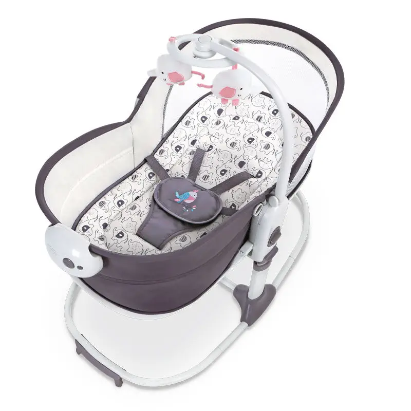 Mastela Bebe rocker crib Toddler Music Canvas Cradle Swing cunas Hanging Baby Electric Rocker And Bouncer chair bed