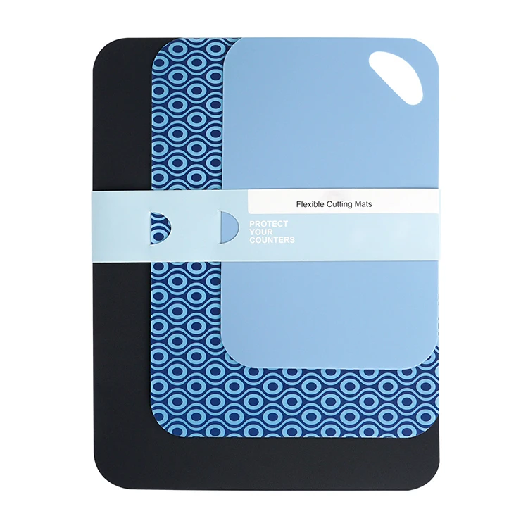 Wholesale Custom Design Skid Resistance PP Chopping Boards Plastic Colorful Cutting Board