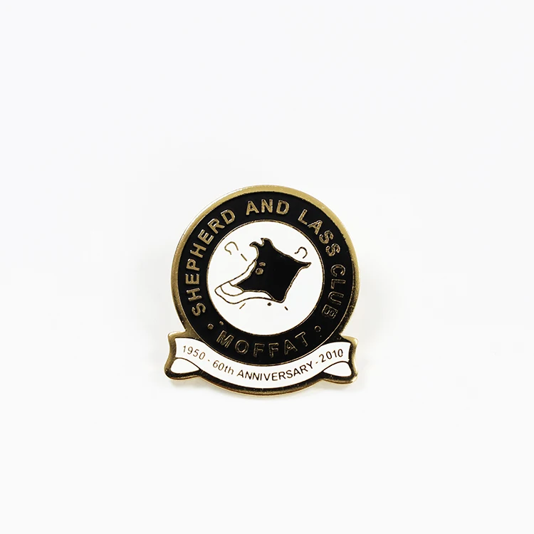 Custom fashion hard enamel lapel pins of cute design enamel pin