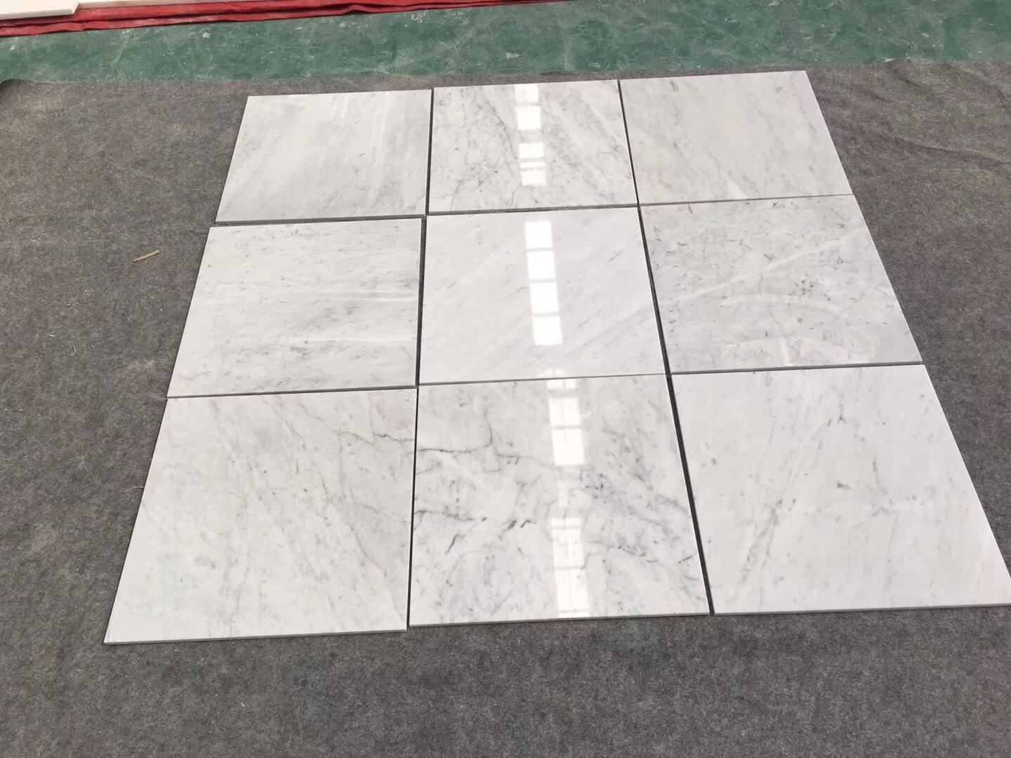 Bianco Carrara Marble Subway Tiles Polished Italy White Marble Flooring & Wall Tiles