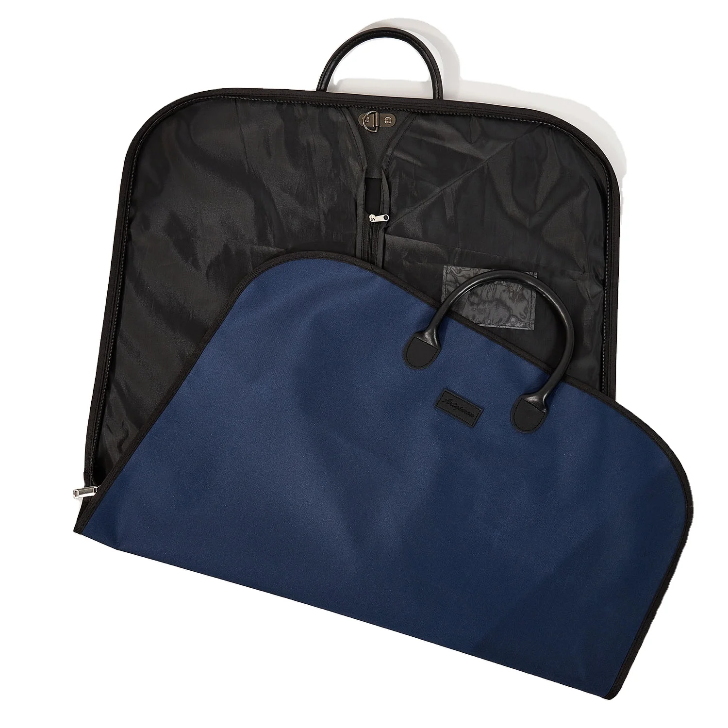 Artgimen Garment Bags for Travel Zipper Suit Cover Bag Oxford Foldable Hanging Clothes Cover Dust-proof Travel Garment Suit Bag