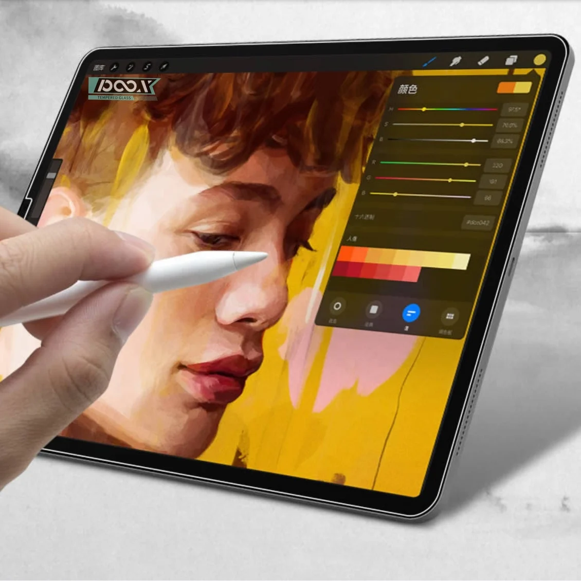 Factory wholesale paperlike PET Matte film Paperfeel Anti Glare paper like tablet screen protector for ipad Air5 Air4 Pro11