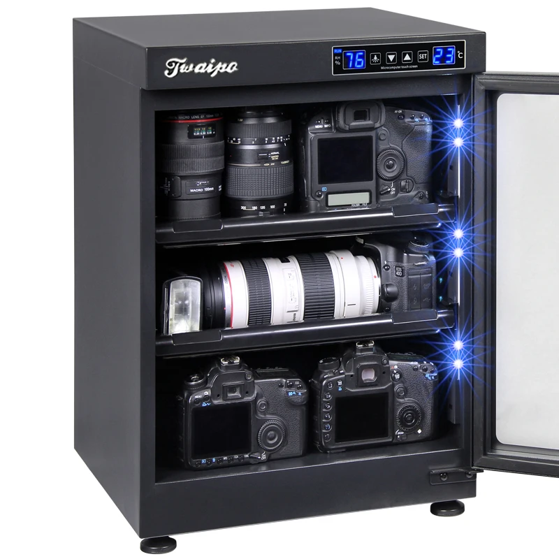 
65L electric dehumidifier for camera stamp electronic dry age cabinet 