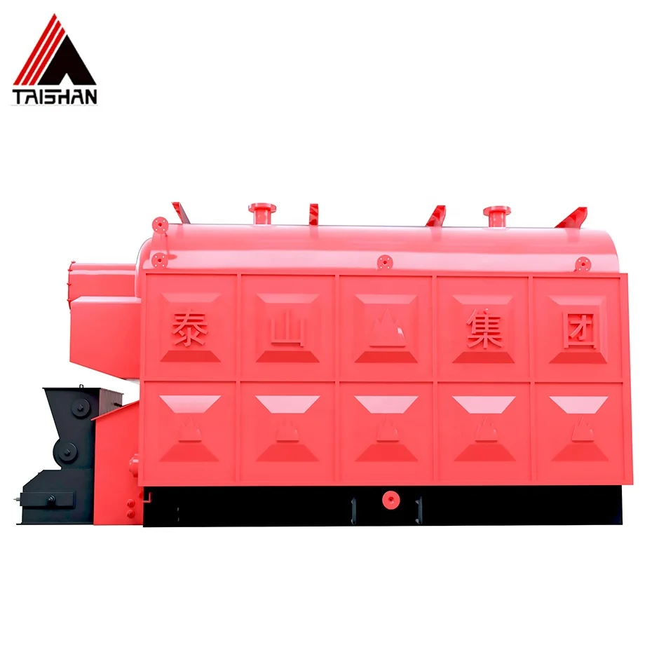 DZL Coal-Fired Steam Chain Grate Boiler with PED Certification for Beverage Factories