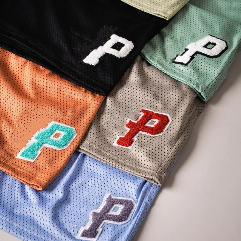 Made In China Mens Gym Shorts Towel Embroidery Custom Breathable Mesh Liner Summer Exercise Running Shorts