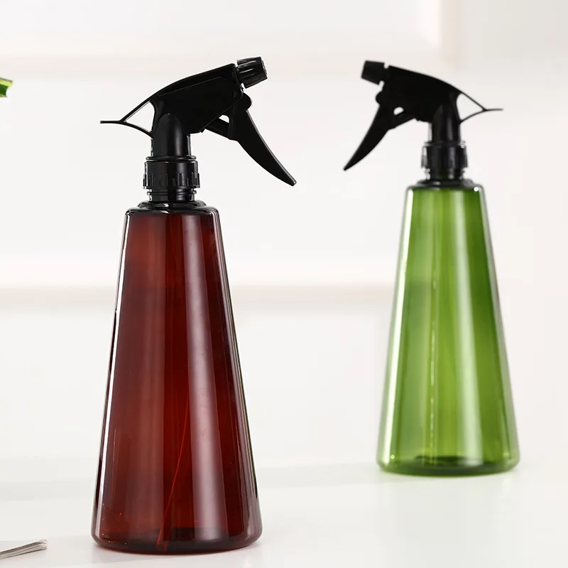 750ML Plastic fine mist trigger spray bottle hand pressure  fogger machine household garden spray bottle