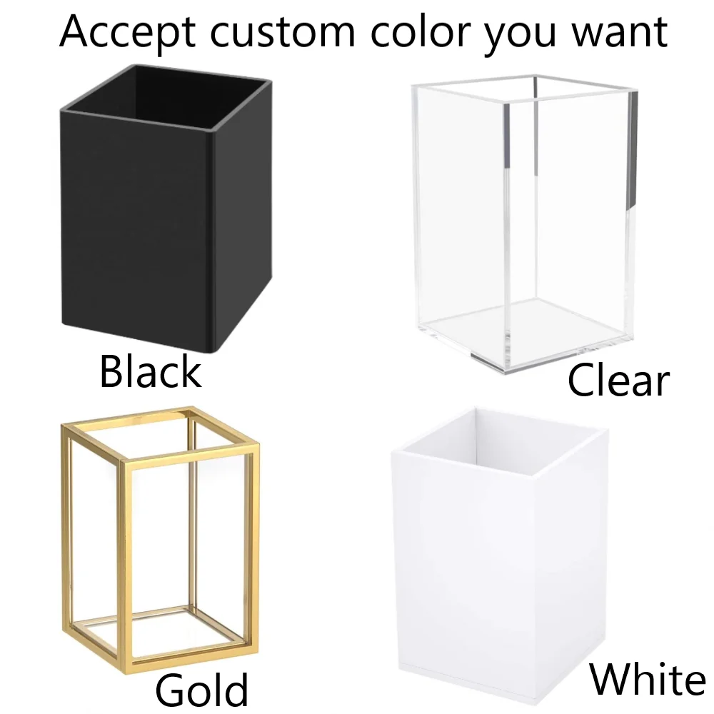 Офисный акриловый держатель для ручек индивидуальный карандашей