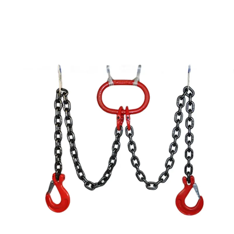 G80 Single/Two/Three/Four Legs Adjustable Chain Sling for Cargo Lifting