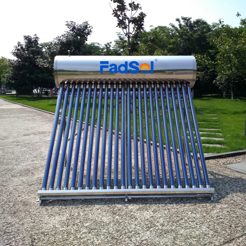 Solar Water Heater 150L Solar Water Heater Non-Pressurized Solar Water Heater System for Home Hotel or Commercial