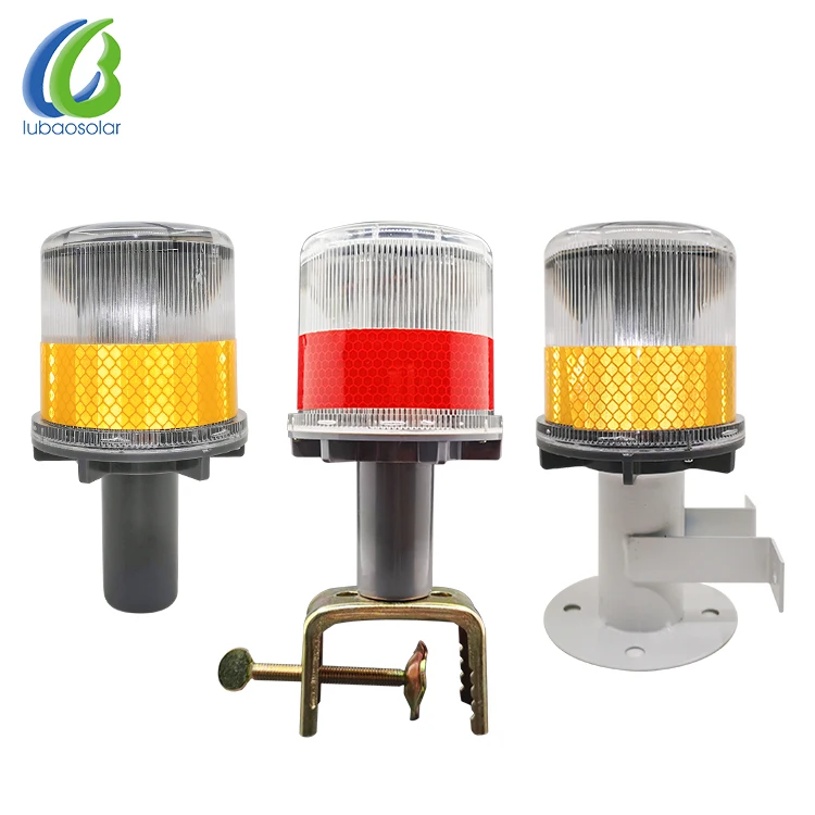 New  Developed Product Durable Portable traffic road warning light solar powered
