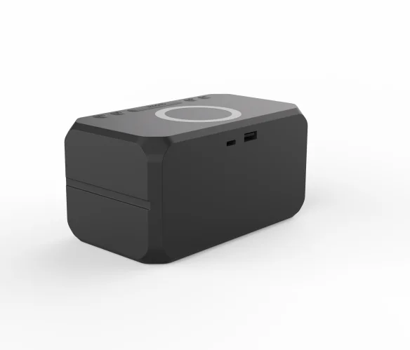 Bluetooth-динамик беспроводные зарядные часы док-станция складной wifi nanami круглый мобильный qi 15 Вт магнитный подстол