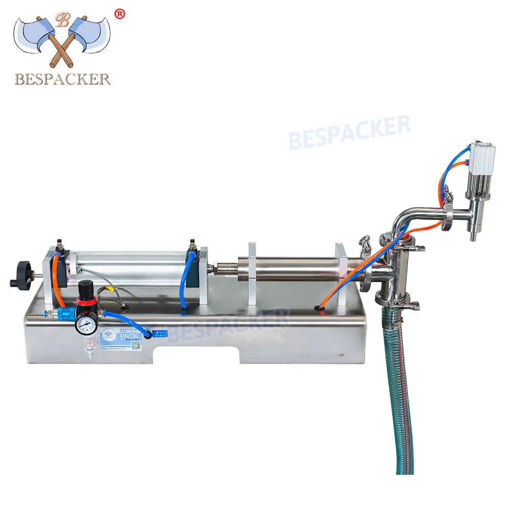50-500ml Semiautomatic carbonated drink bottle filler liquid detergent filling machine