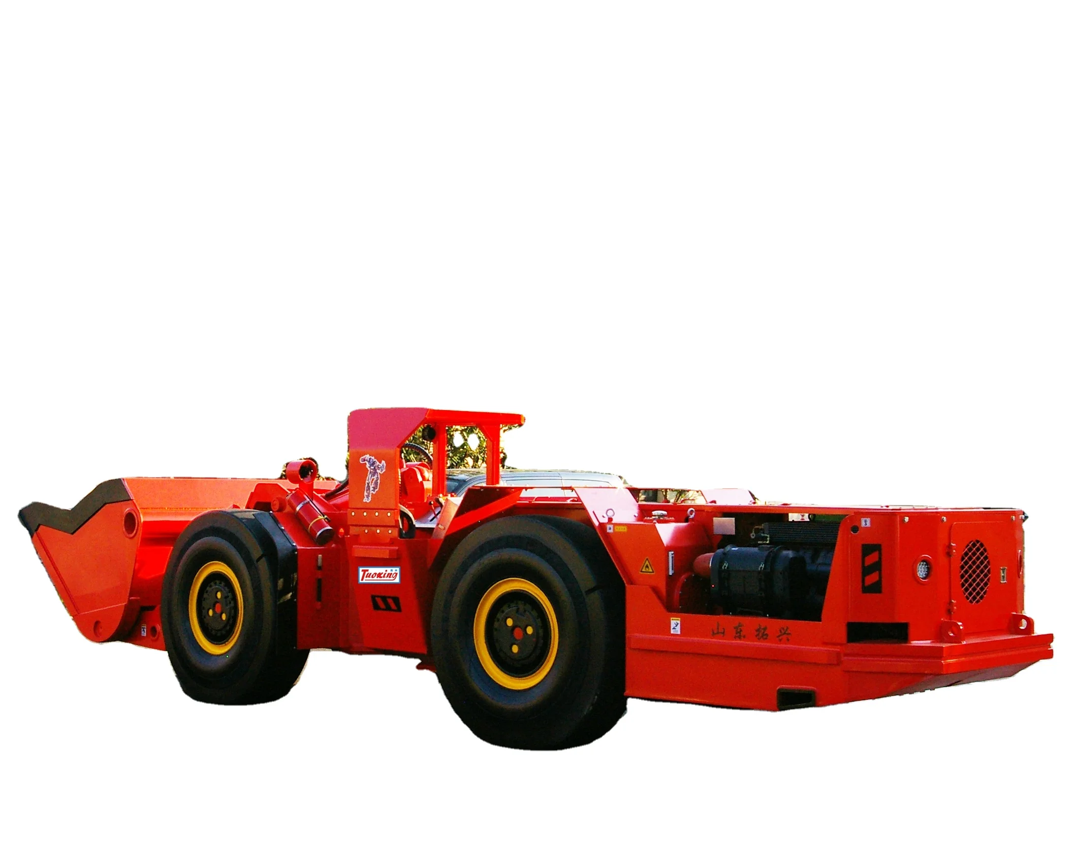 TC-410 Mining Loading Articulated Lhd Diesel Underground Multifunctional Wheel Loader Scooptram