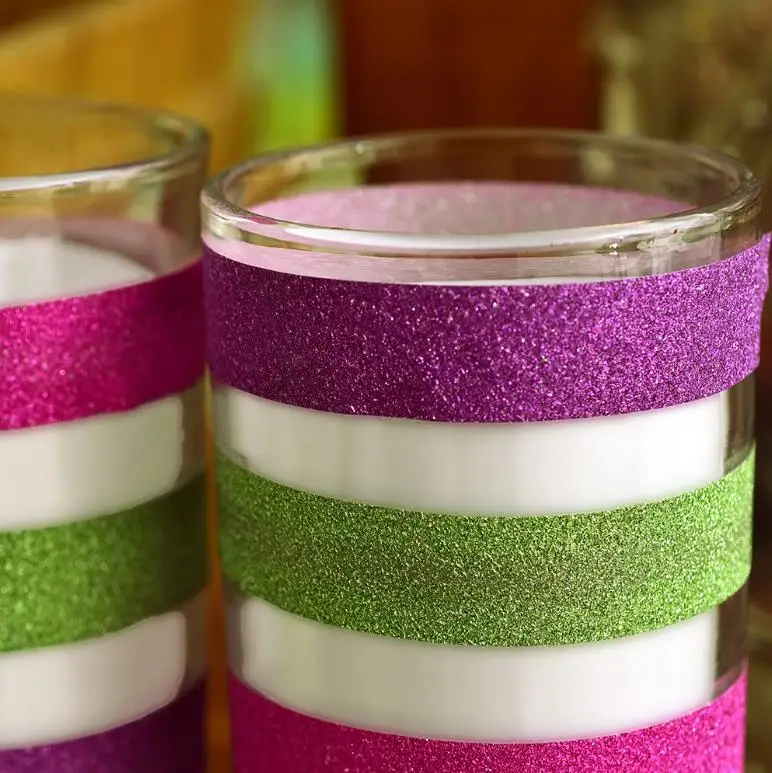 DIY Glitter Washi Tape Set - 50 Rolls Decorative Tape for Bujo,Bullet Journal Accessories,Scrapbook, Arts and Crafts Projects