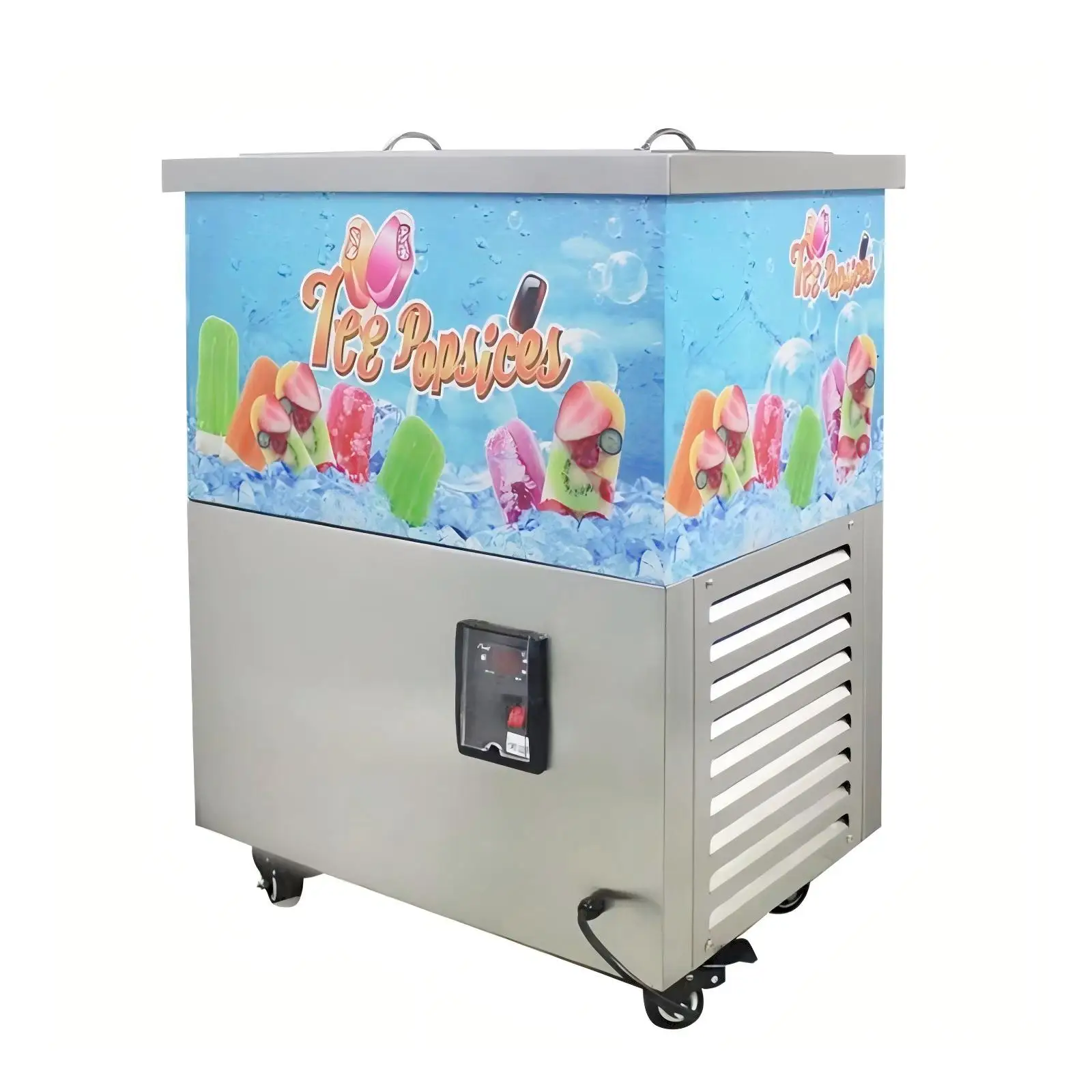 Commercial Automatic Small Popsicle Maker for Fruit Milk Ice Cream Lollipops Water Lollies-New Condition Used in South Africa