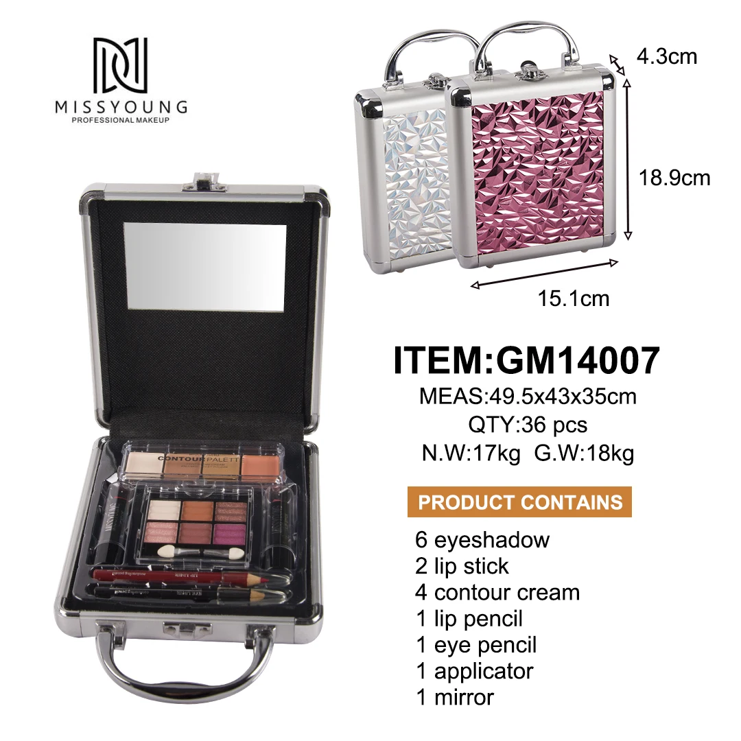 Miss Young mini size make up kit makeup kits wholesale princess makeup set