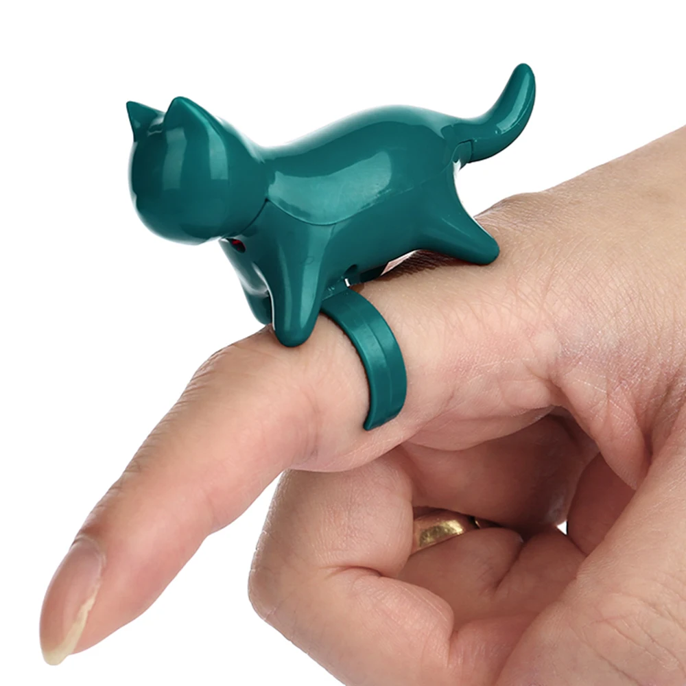2022 New Arrival Hoopet Cat Accessories Ring Fingertip Cat Teaser Laser Toy