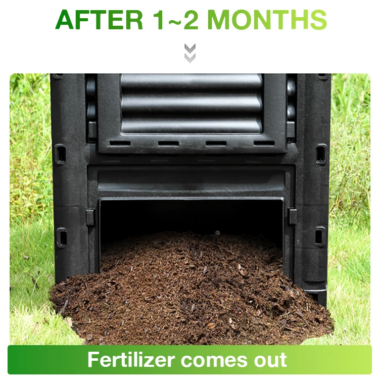 High Quality Compost Bin Easy To Use Garden Waste Bin Hot Selling Kitchen Garbage Can