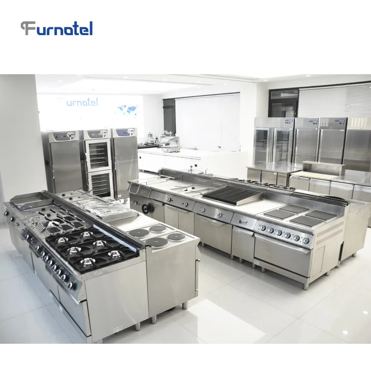 
Furnotel 900 Series Chinese Style Two Burner Cooking Range Without Oven 