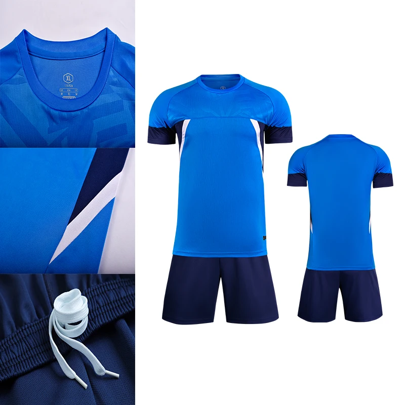 Custom Adult Football Jerseys Set Breathable Soccer wear quick dry Soccer Wear football t shirts football soccer jersey