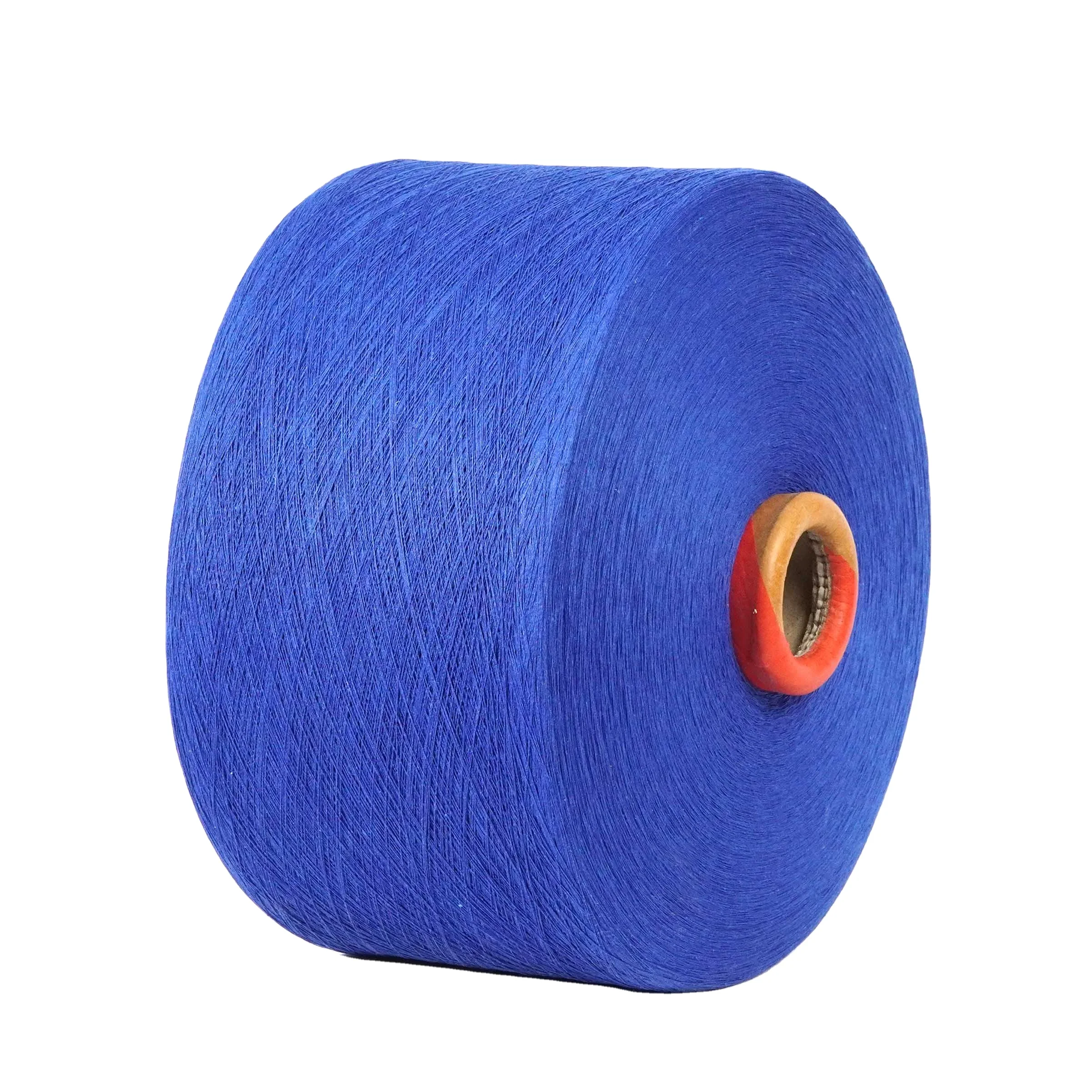 Recycled blended knitting yarn NE12S for cotton polyester knitting yarn