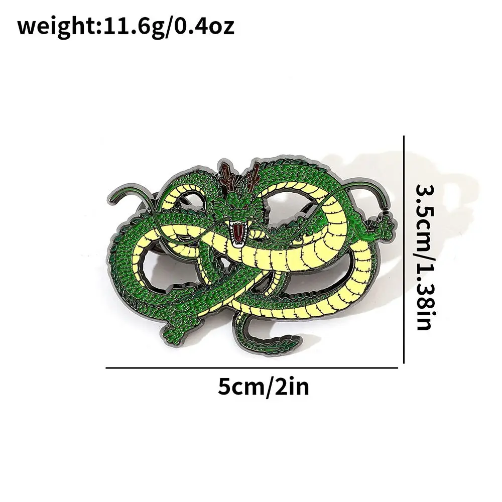 Hot Selling Classical Anime Character Dragon Balls Z Goku Metal Badge Brooches Bag Ornament Hard Enamel Lapel Pins for Clothing