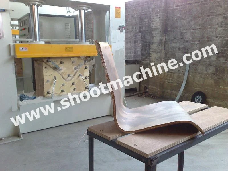 High Frequency Hot Press (Plywood, MDF, HDF Bending) With Working Table Size 2000x1000mm and Pressure 120T, SHGPYJ120