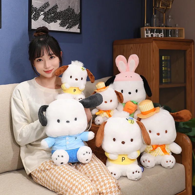 White full fabric santa claus toy chinese quality pima cotton toys bear Plush toy