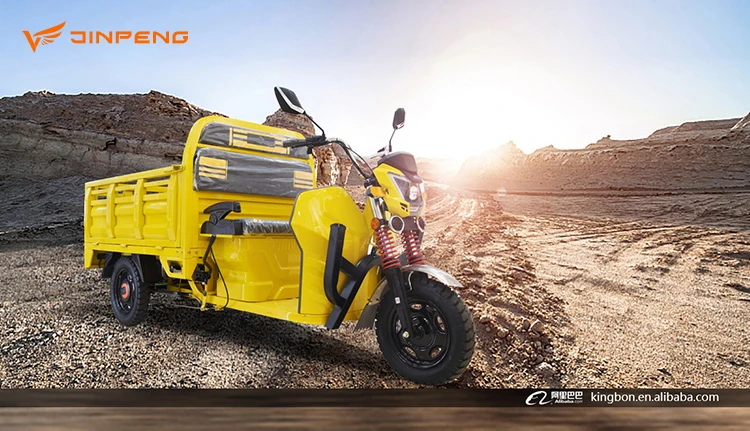 JINPENG Low Speed Big Powerful  Electric Tricycle Electrique for Cargo