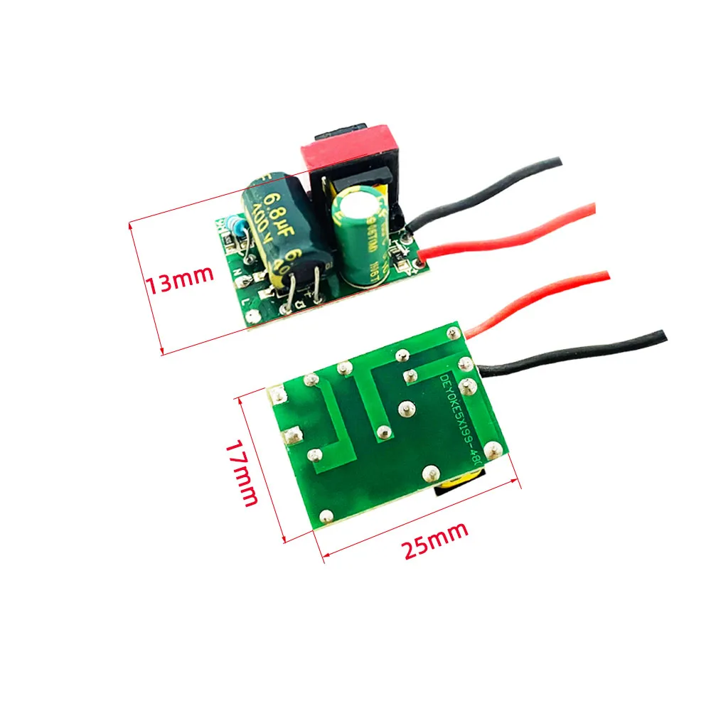 Неизолированный Ac85-265V dc27-85V Серии 220 мА 8-18 Вт