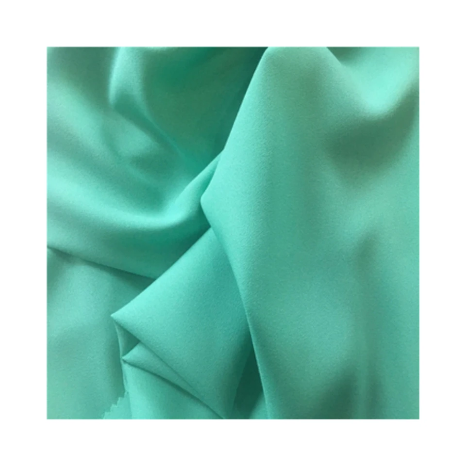 3d Bubble Printed Pure Pearl Women Dress Material Polyester Spandex Moss Crepe Stretch Chiffon Fabric Wholesale